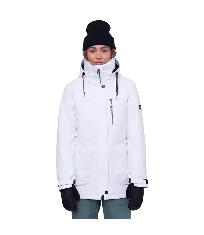 686 - Wmns SPIRIT Ins. Jacket - White Geo -