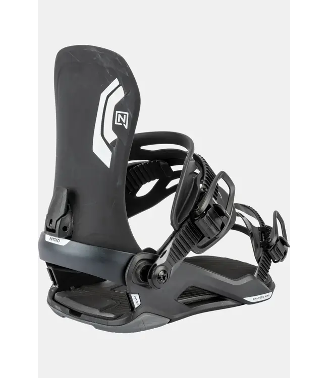 Nitro - Yth CHARGER MINI Bindings (2026) - Ultra Black - 3-6.5m/21-24.5