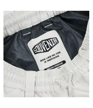 Souvenir Souvenir - 2.5 PLY RECESSION PANT - Marshmallow/Black -