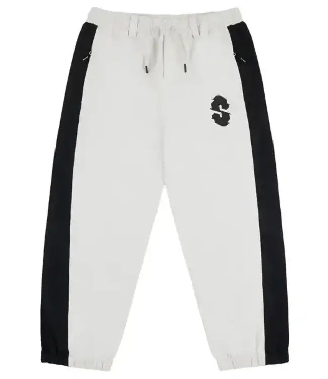 Souvenir - 2.5 PLY RECESSION PANT - Marshmallow/Black -