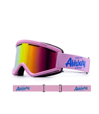 Ashbury Ashbury - BLACKBIRD - Leonard w/ Pink Mirror + BONUS Lens