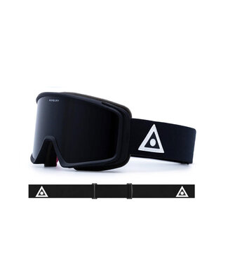 Ashbury Ashbury - MIRAGE - Black Triangle w/ Dark Smoke + BONUS Lens