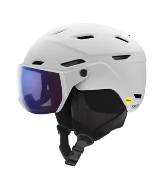 Smith Optics Smith - SURVEY MIPS* VISOR Helmet - Matte White w/ CP PHOTOCHROMIC Rose Flash -