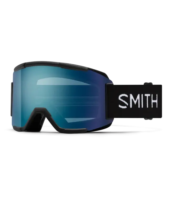 Smith - SQUAD - Black w/ CP Everyday Blue Mirror + Bonus Lens