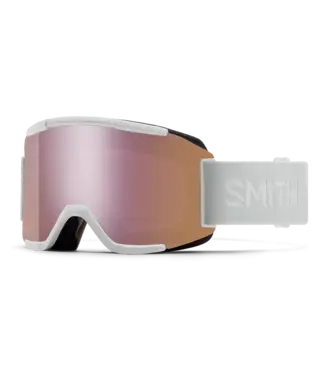Smith Optics Smith - SQUAD S - White Vapor w/ CP Everyday Rose Gold Mirror + Bonus CLEAR Lens