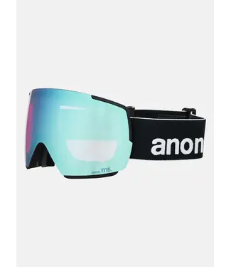 Anon Anon - M5 (FLAT TORRIC)  MFI - Black w/ PERCEIVE Variable Blue + BONUS Lens + Facemask