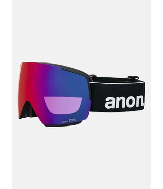Anon Anon - M5 (FLAT TORRIC) MFI - Black w/ PERCEIVE Sunny Red + BONUS Lens + Facemask
