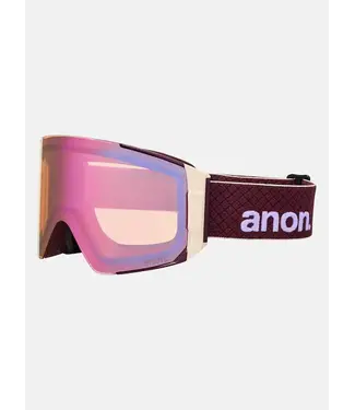 Anon Anon - SYNC MFI - Deep Cherry w/ PERCEIVE Sunny Onyx + BONUS Lens + Facemask