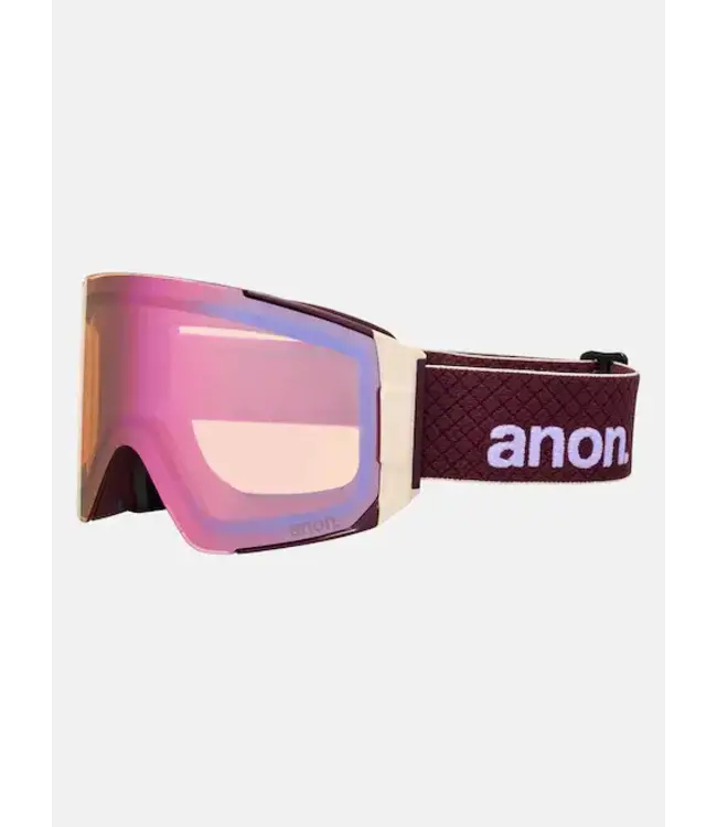 Anon - SYNC MFI - Deep Cherry w/ PERCEIVE Sunny Onyx + BONUS Lens + Facemask