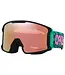 Oakley - LINE MINER L - Pink Logo Collage w/ PRIZM Snow Rose Gold Iridium + CLEAR LENS