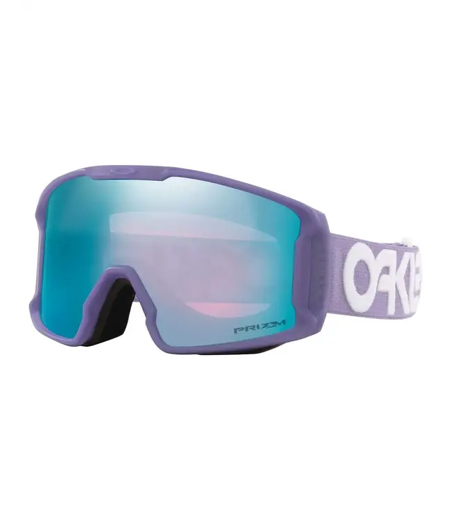 Oakley - LINE MINER M - Matte B1B Lilac w/ PRIZM Sapphire Iridium + CLEAR LENS