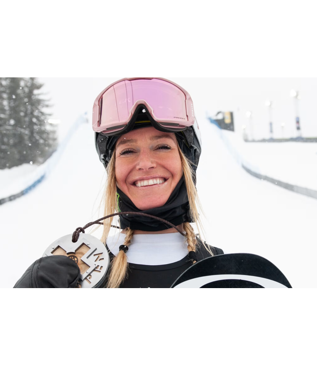 Oakley - LINE MINER PRO M - Jamie Anderson w/ PRIZM Argon Iridium + BONUS LENS