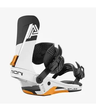 Union Union - ATLAS BINDINGS (2026) - White/Orange -
