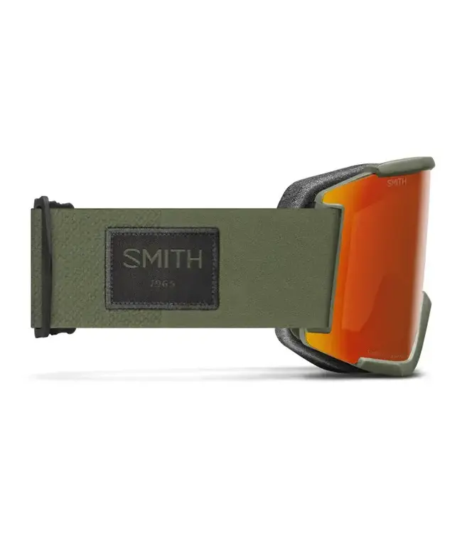 Smith - SQUAD XL - Fatigue Green w/ CP Everyday Red Mirror + Bonus CP Lens