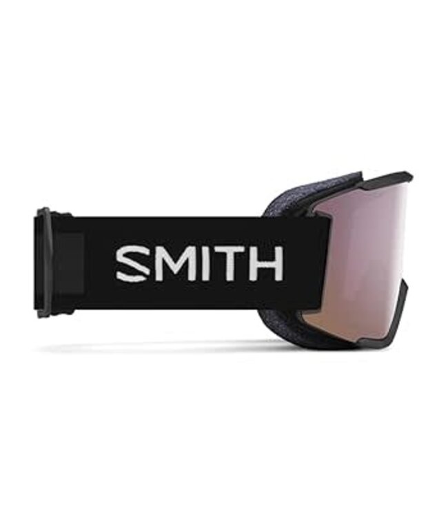 Smith - SQUAD - Black w/ CP Rose Gold Mirror + Bonus CLEAR Lens