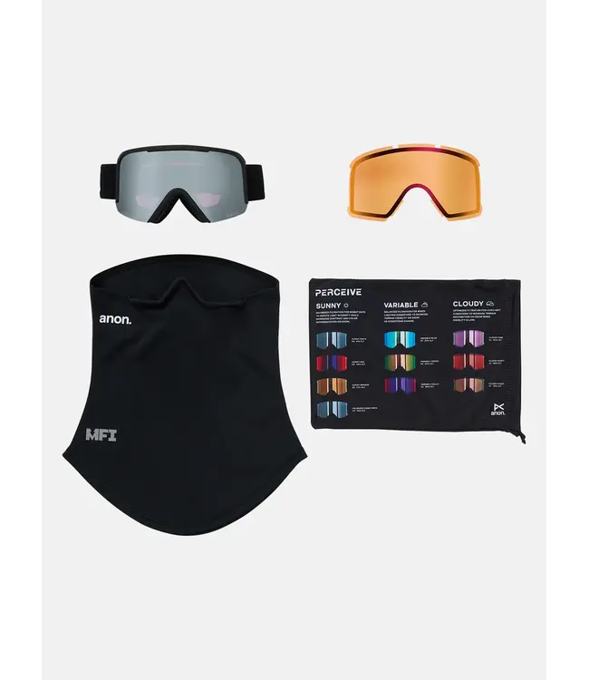 Anon - NESA MFI - Smoke w/ PERCEIVE Sunny Onyx + BONUS Lens + Facemask