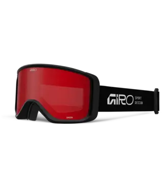 GiRO GiRO - SAGEN - Black Stacked w/ Amber Scarlet + BONUS Lens