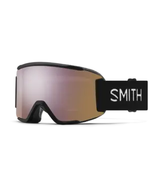 Smith Optics Smith - SQUAD S - Black w/ CP Everyday Rose Gold Mirror + Bonus CLEAR Lens