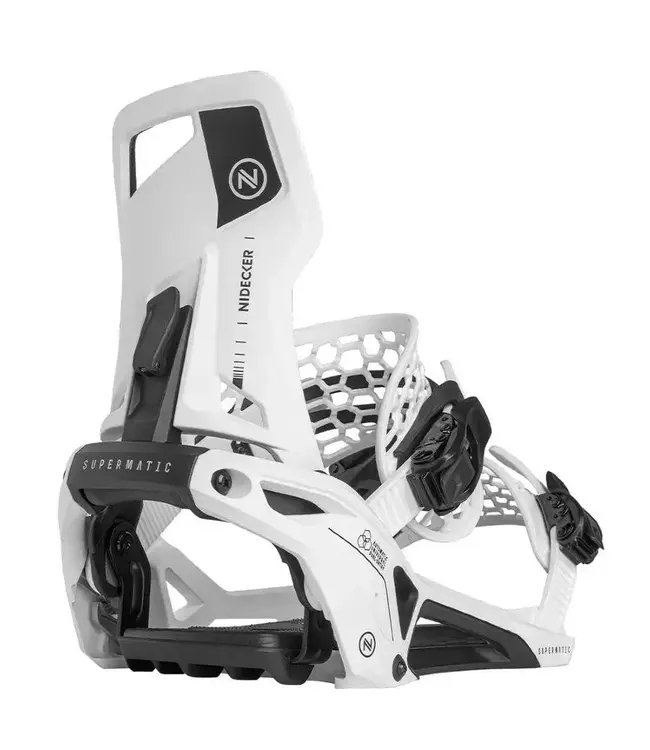 Nidecker - SUPERMATIC STEP-IN Bindings - White -