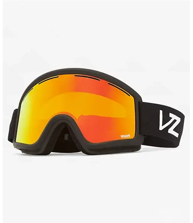 VZ - CLEAVER -  Black w/ Fire Chrome + Bonus Lens