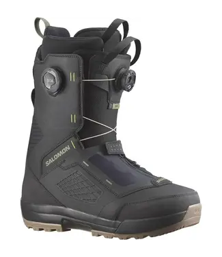 Salomon Salomon - ECHO DUAL BOA BOOTS (2026) - Black/Deep Lichen Green -