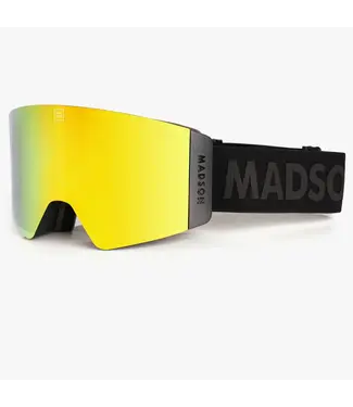 Madson MADSON - SWITCH - Black w/ Gold Chrome + Bonus Lens