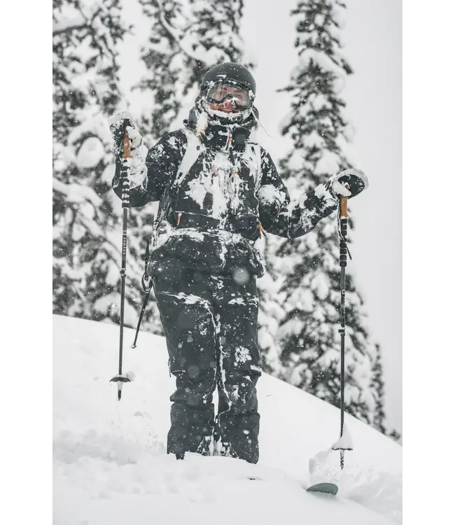 Armada - CARBON ADJUSTABLE SKI POLES - Black