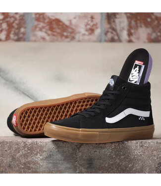 Vans Vans - SKATE SK8-Hi - Black/Gum/White -