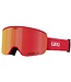 GIRO - AXIS Goggle - Red & Black Thirds w/ VIVID Ember + Bonus Lens