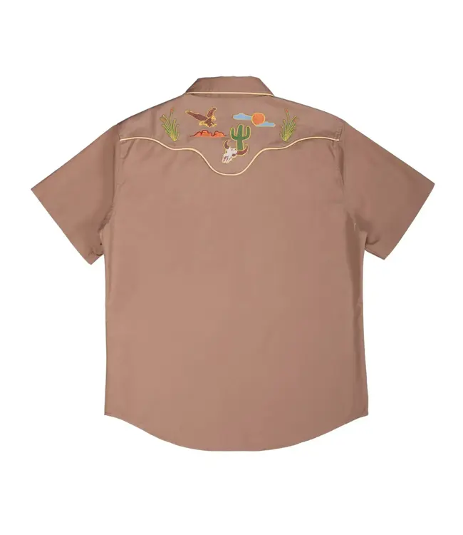 SENDERO - The Prescott Western Shirt - Burro -