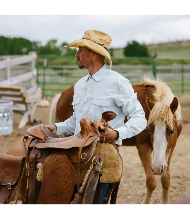 Sendero - CONFLUENCE TECH L/S Button Up - Matagorda Sky -