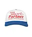 SENDERO - Easy Does It Hat - White/Red
