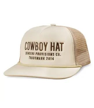 SENDERO Provisions Co. SENDERO - COWBOY HAT - Cream