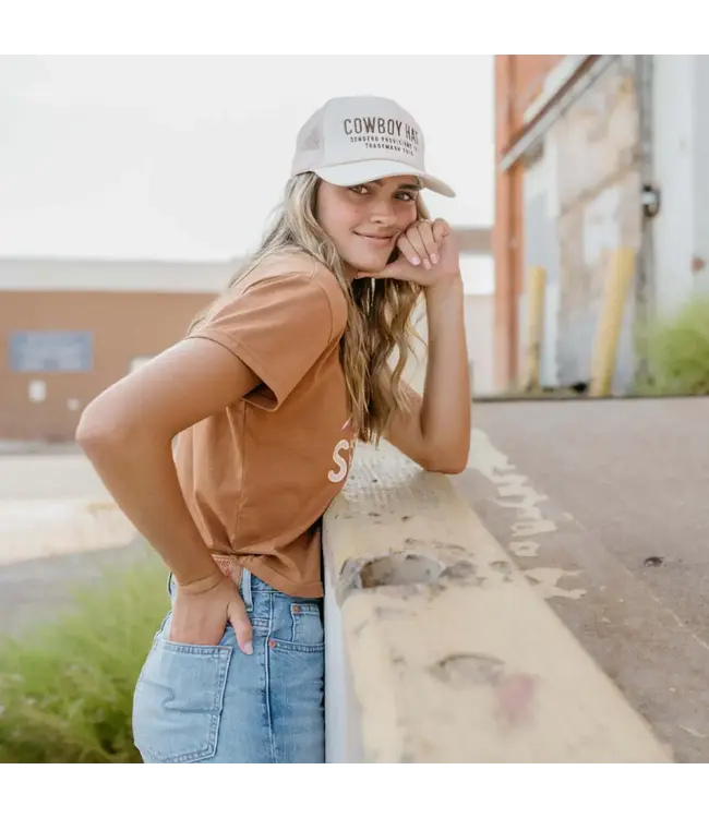 SENDERO - COWBOY HAT - Cream