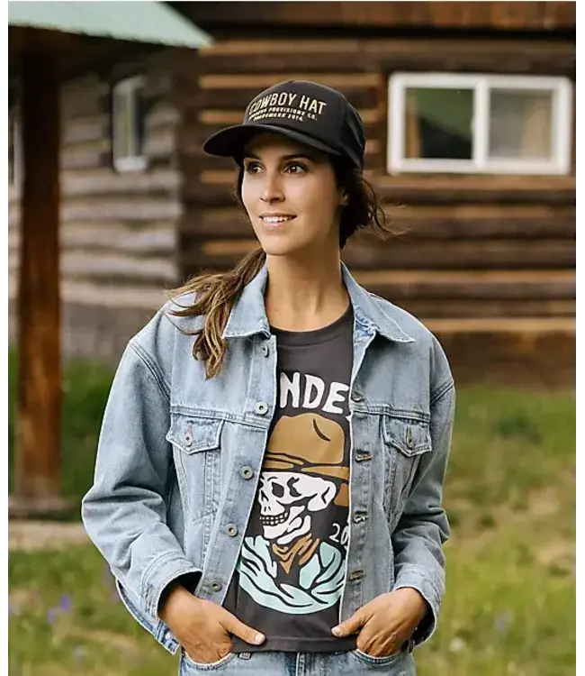 SENDERO - COWBOY Hat - Black/Gold