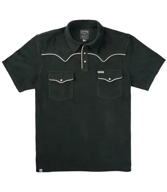 Sendero - CANTINA TERRY POLO - Spruce -