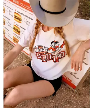 SENDERO Provisions Co. Sendero - Wmns WHATARODEO CROP TEE - Vintage White -