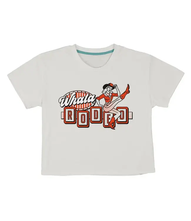 Sendero - Wmns WHATARODEO CROP TEE - Vintage White -
