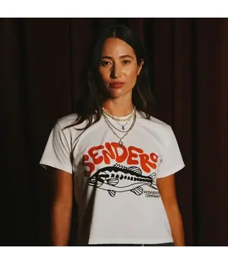 SENDERO Provisions Co. Sendero - LUNKER CROP TEE - Vintage White -