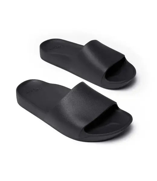 Archies Archies - ARCH SUPPORT CLASSIC SLIDES - Black -