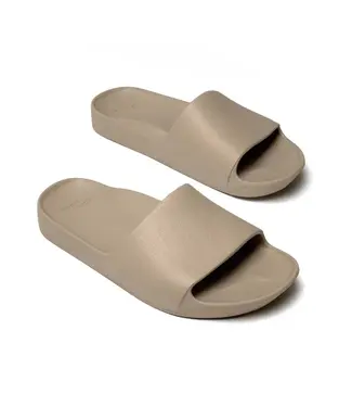 Archies Archies - ARCH SUPPORT CLASSIC SLIDES - Taupe -