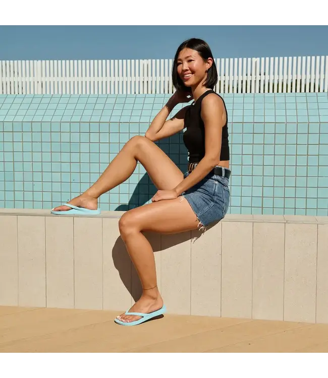 Archies - ARCH SUPPORT CLASSIC FLIP FLOPS  - Sky Blue -