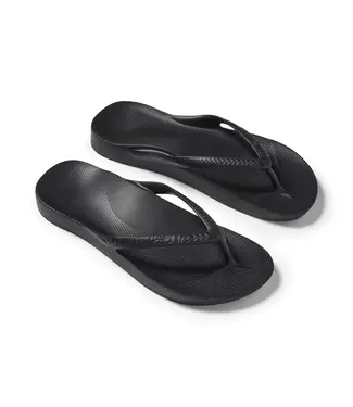 Archies Archies - ARCH SUPPORT CLASSIC FLIP FLOPS  - Black -