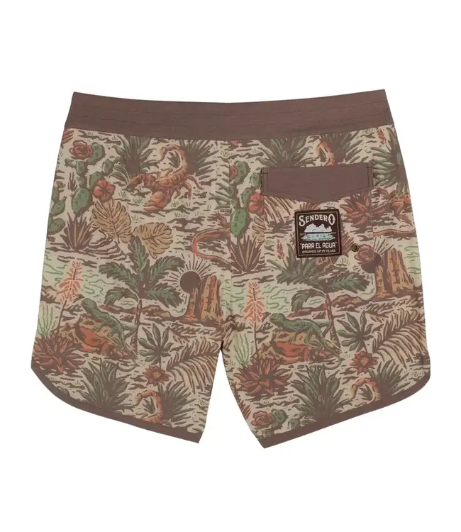 Sendero - Mens POINT BAR BOARDSHORTS -  El Mojave -