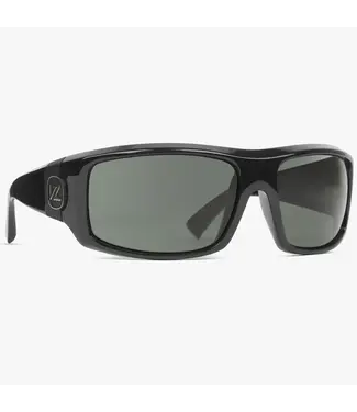 Von Zipper Von Zipper - CLUTCH - Black Satin w/ POLAR Wild Vintage Grey