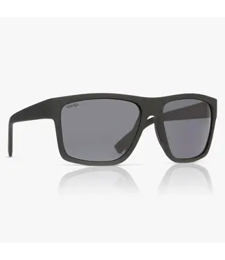 Von Zipper Von Zipper - DIPSTICK - Black Satin w/ POLAR Brown