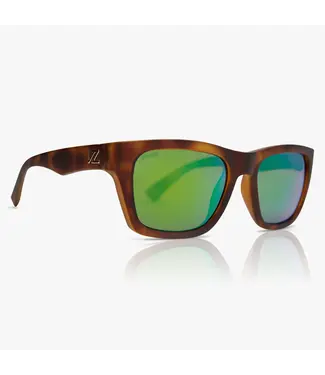 Von Zipper Von Zipper - MODE - Tortoise Satin w/ POLAR PLUS Green Chrome