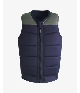 Follow Follow - Mens SECTION VEST - Navy/Grey -