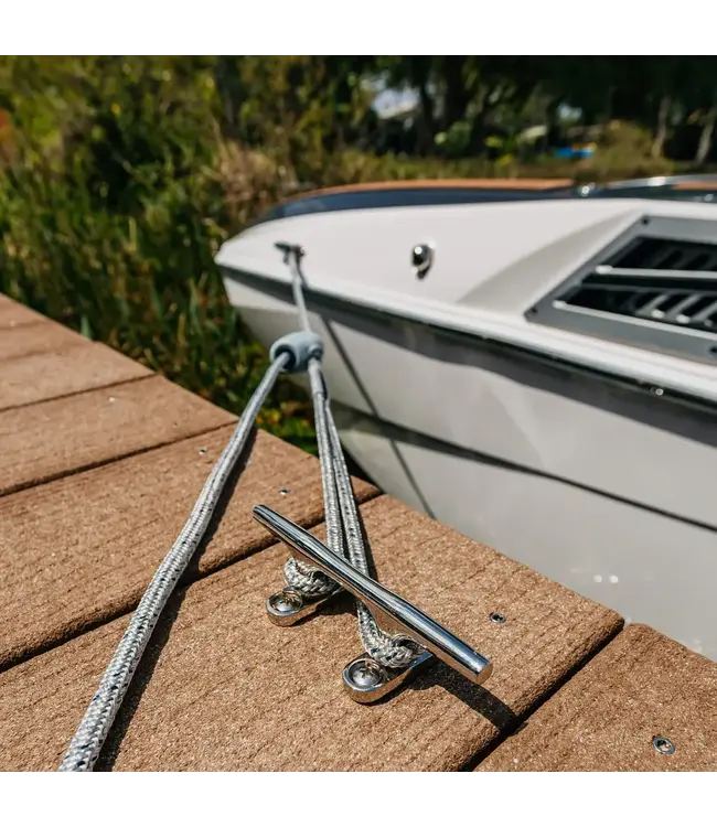 Mission - DREADKNOT FENDER LINE - 3/8" x 9'  - Grey