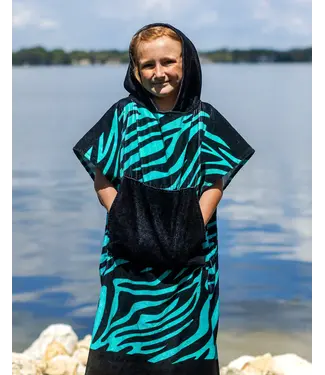 Phase 5 Phase 5 - Kids HOODED TOWEL - Zebra